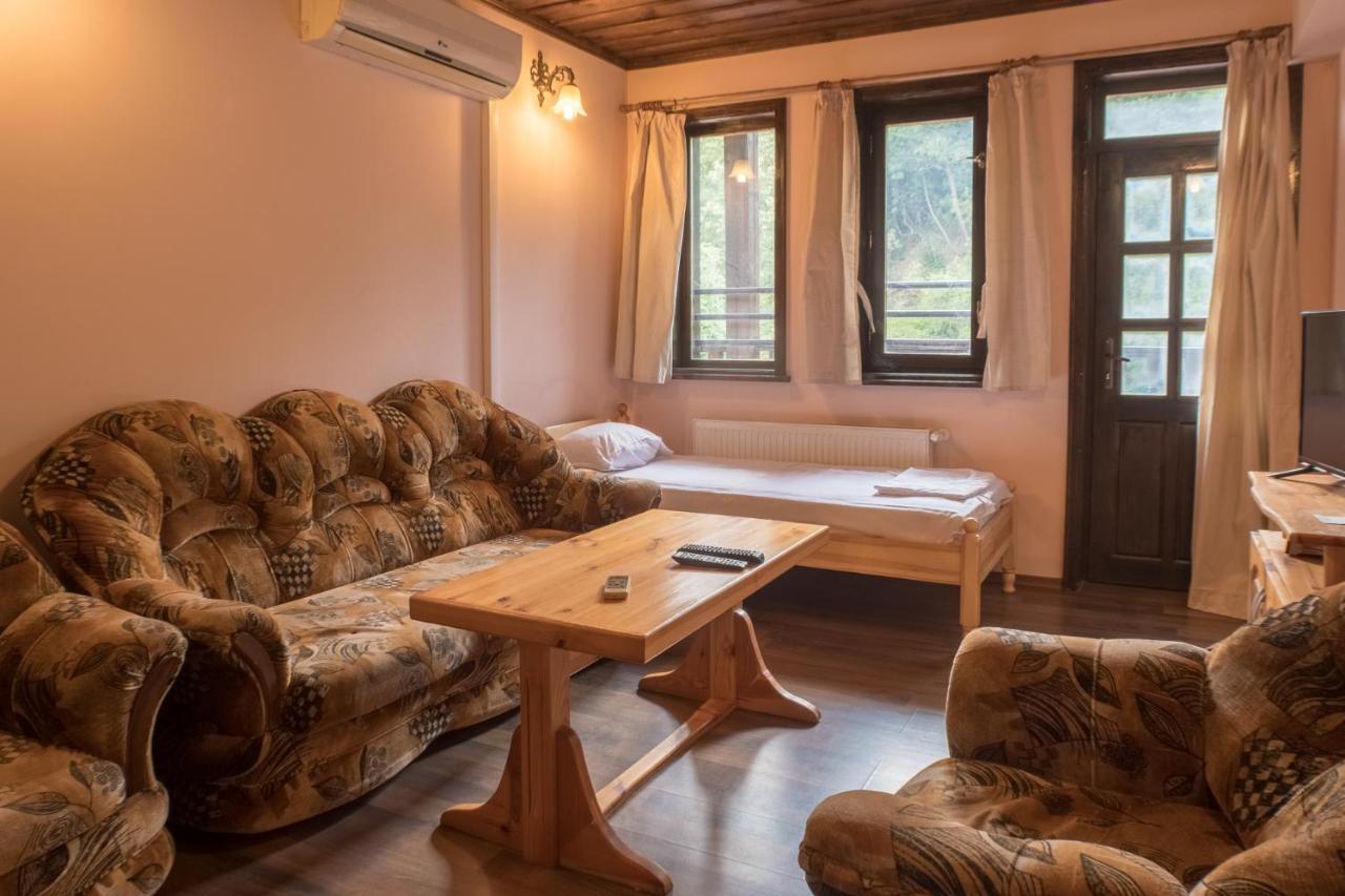 Комплекс Водопада Hotell Khrabrino Rum bild
